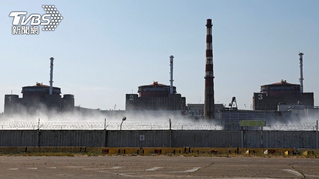位於烏克蘭的「札波羅熱核電廠」一旦發生核災,後果不堪設想。(圖/達志影像路透社)
