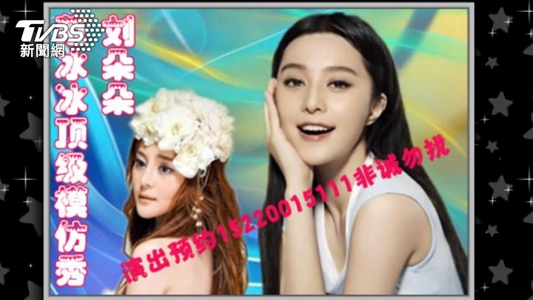 中國大陸山寨明星(TVBS/翻攝官網)