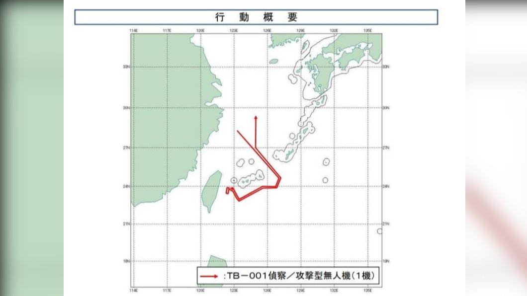 中共攻擊型無人機花蓮外海盤旋 國軍機艦、岸置飛彈監控中