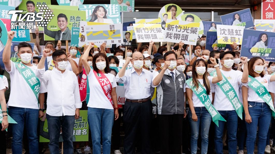 登記參選新竹市長 沈慧虹喊:延續新竹大建設