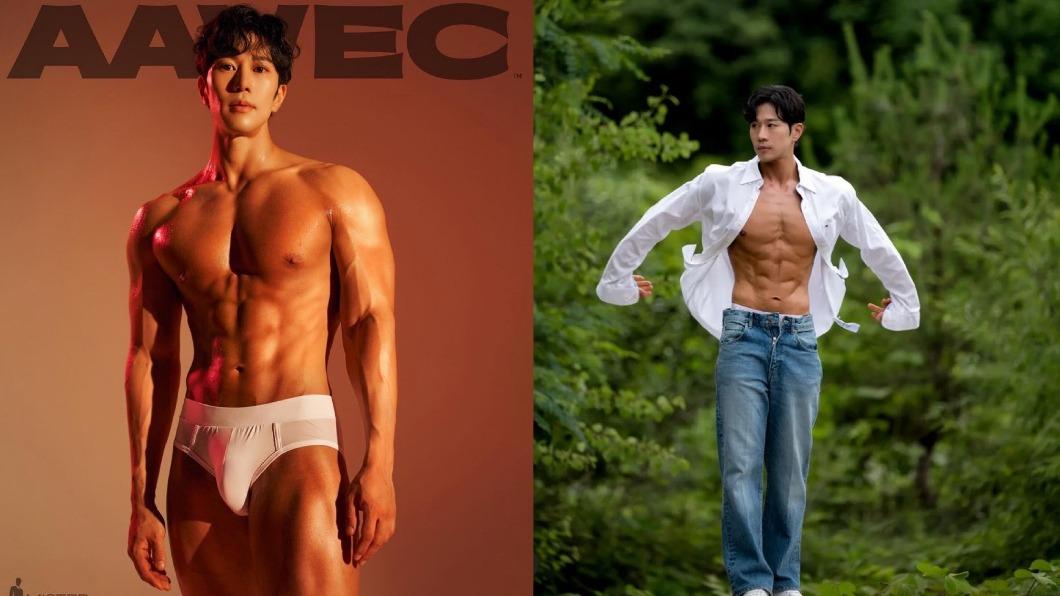 김태훈是參賽者中年紀最長的。(圖/翻攝自IG@misterinternationalkorea、@mainstream_huny)