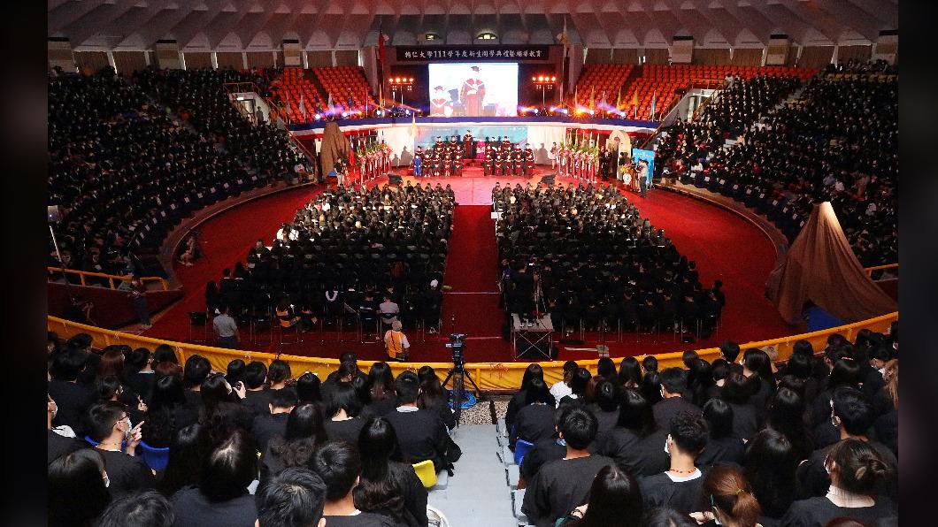 輔仁大學開學典禮。　圖／輔仁大學提供