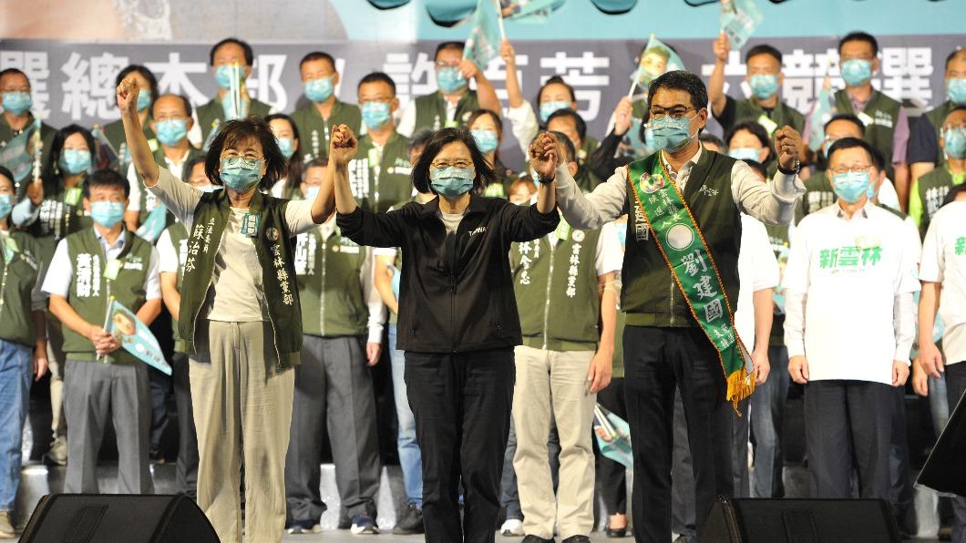 蘇治芬同台!蔡英文連3週挺劉建國:打造雲林科技城