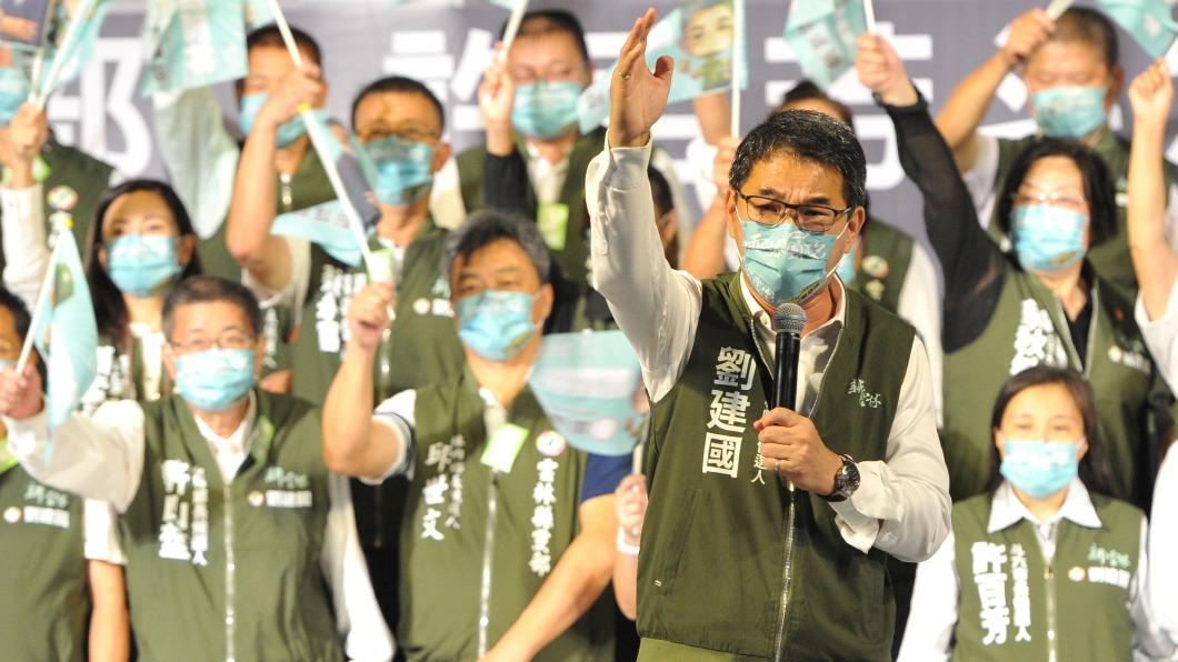 民進黨雲林縣長參選人劉建國今成立選總部。(圖/民進黨提供)