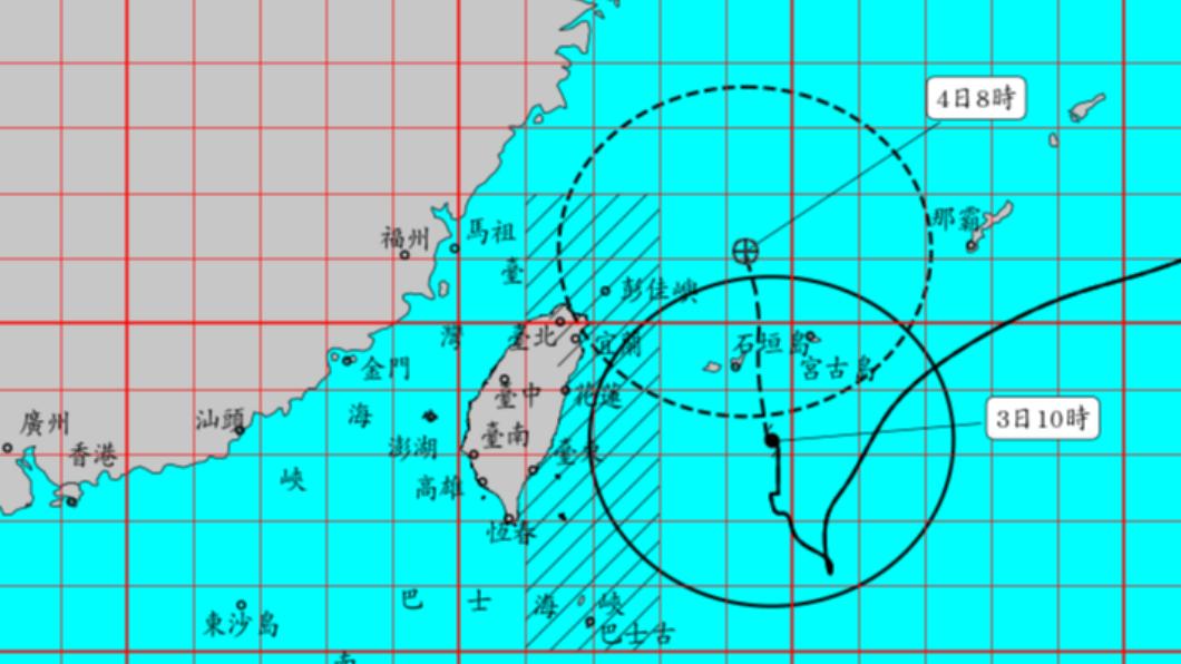 軒嵐諾「盤整中」還在增強 專家示警:今晚到明清晨風雨最大