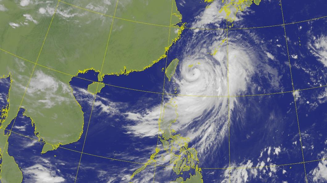 今早10點半衛星雲圖。(圖/中央氣象局)