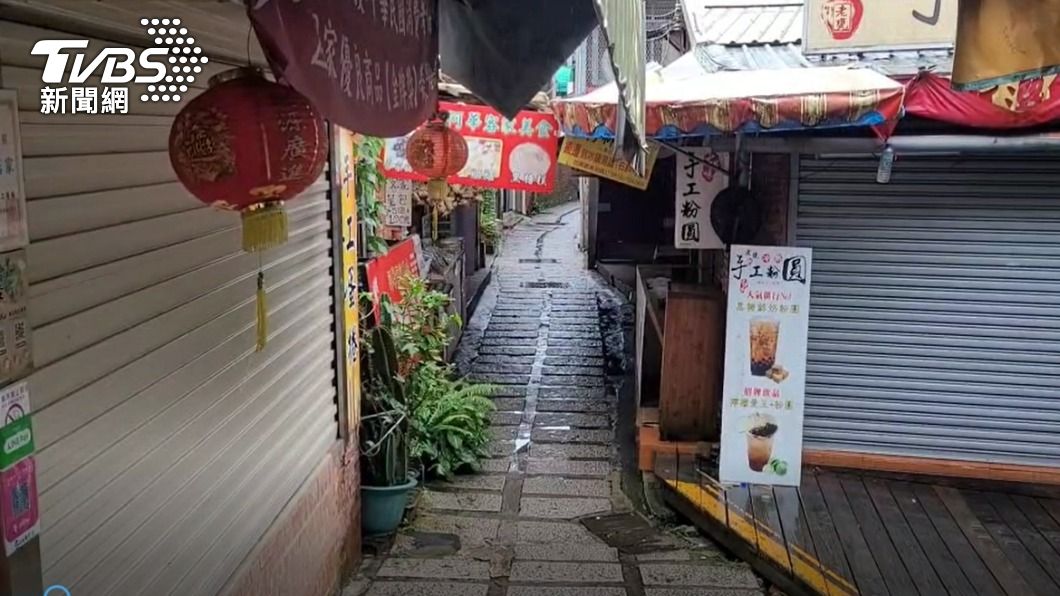 桂花巷生意慘。（圖／TVBS）
