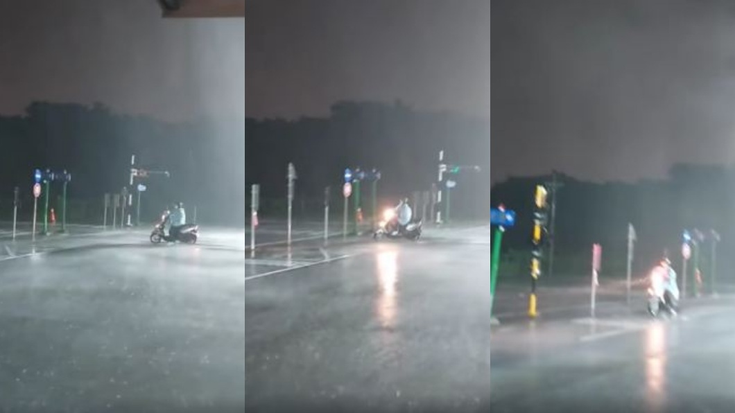 乘風破浪的姊姊!女用生命在練車 不畏暴雨騎「直線7秒」