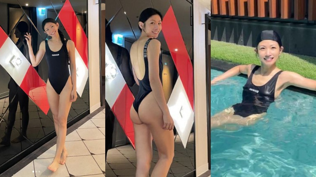 李千娜日前還罕見分享泳裝照大秀美尻。(圖/翻攝自李千娜IG)