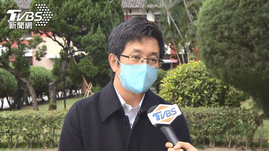 民進黨基隆市長參選人蔡適應。(圖/TVBS)