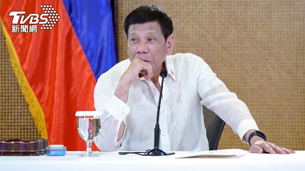 前總統杜特蒂立場明顯親中,還多次發表反美言論。(圖/達志影像美聯社)