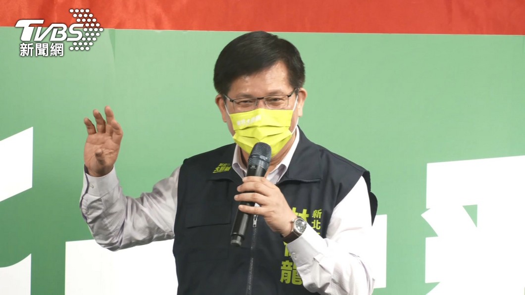 民進黨新北市長參選人林佳龍(圖/TVBS)