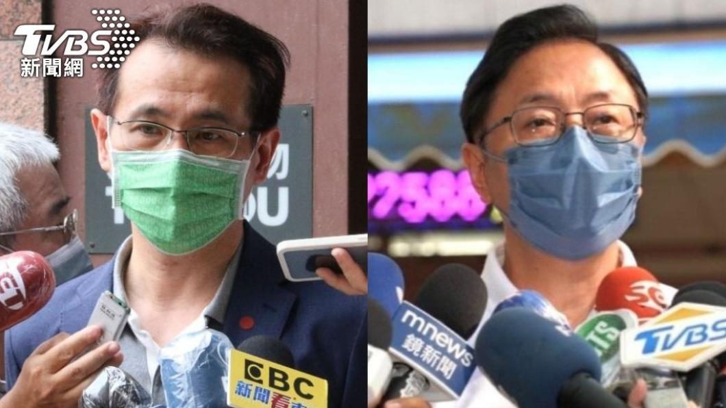 民進黨桃園市長參選人鄭運鵬(左)、國民黨桃園市長參選人張善政(右)。(圖/TVBS、張善政競辦提供)
