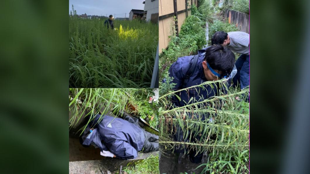 警消和熱心民眾在男童住家附近搜尋。(圖/翻攝自FACEBOOK)