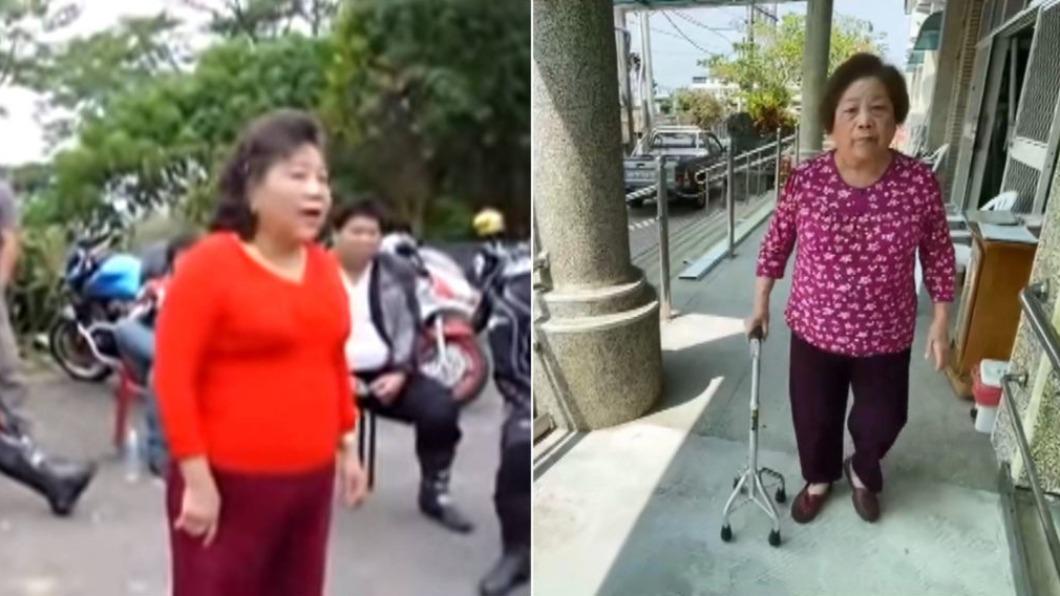 阿嬤飆罵「騎卡慢欸啦!X你X騎蛤快咩呷X喔!」成為網路熱議焦點。(圖/翻攝自 Bo-Heng Chen Youtube、TVBS)
