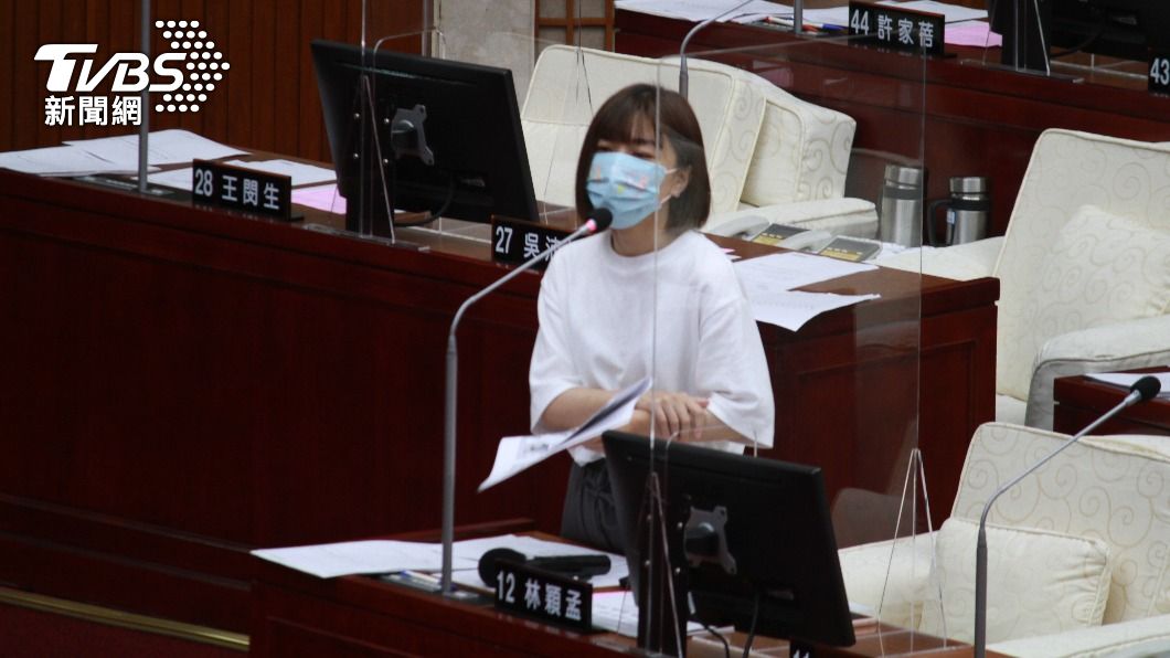 無黨籍台北市議員林穎孟。(圖/TVBS)
