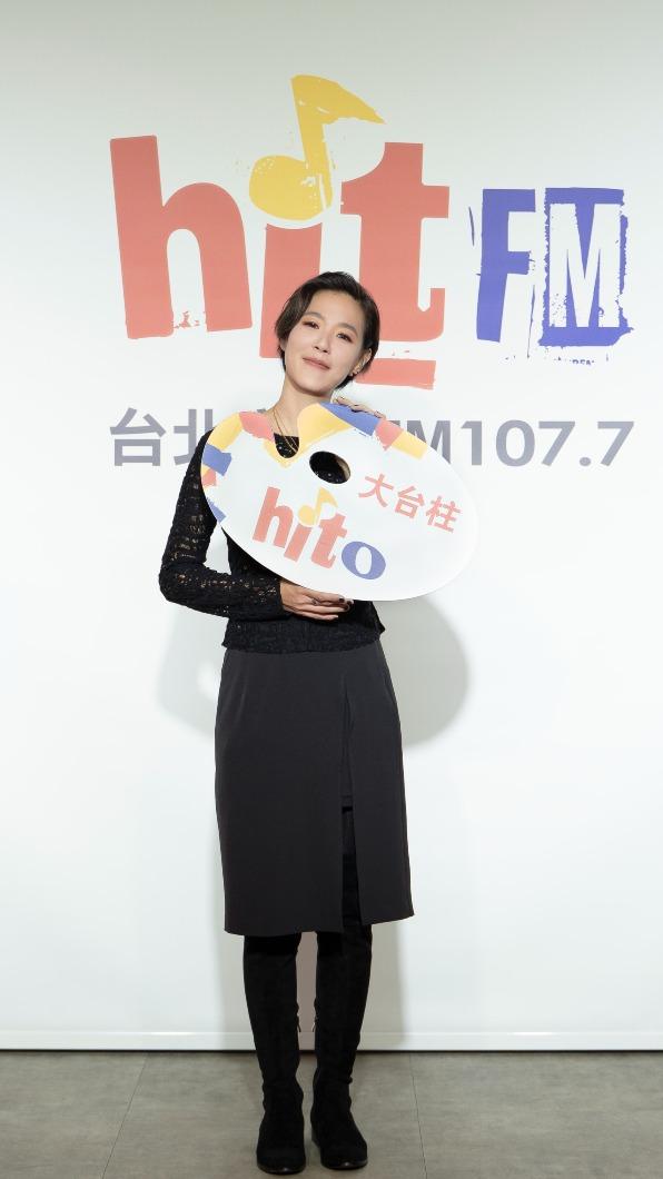 安溥到電台宣傳新專輯。(圖/Hit Fm聯播網提供)