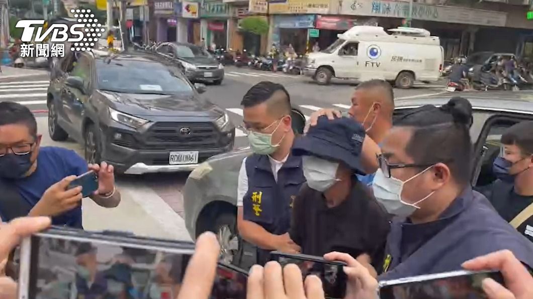 警方昨日下午循線逮捕梁男。(圖/TVBS)
