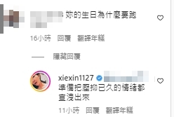 女星謝忻宣布生日重大計畫。(圖/翻攝自謝忻IG)