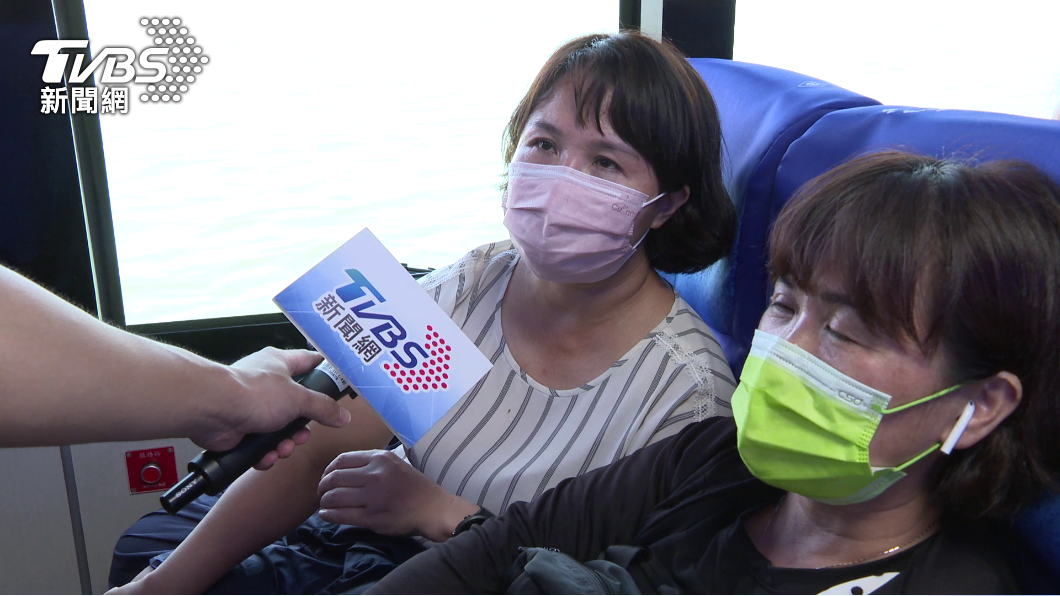 台中旅客分享搭乘南北之星經驗。(圖/潘建樺攝)