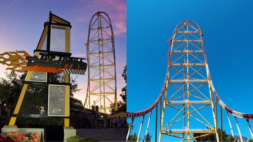 Top Thrill Dragster是世界第二高雲霄飛車。(圖/翻攝自Cedar Point臉書)