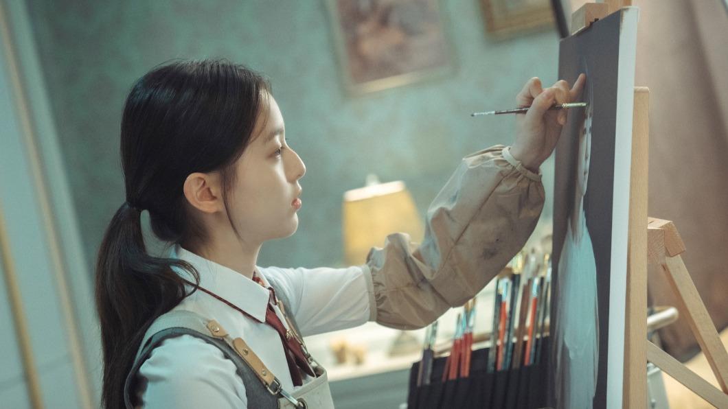 朴持厚飾的繪畫天才「吳仁惠」。(圖/翻攝tvN drama臉書)