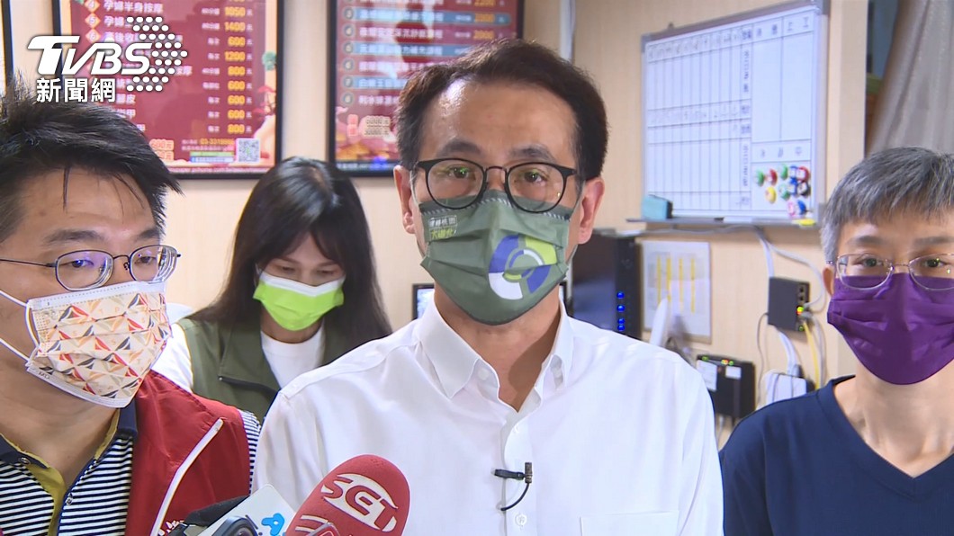 民進黨桃園市長參選人鄭運鵬。（圖／TVBS）