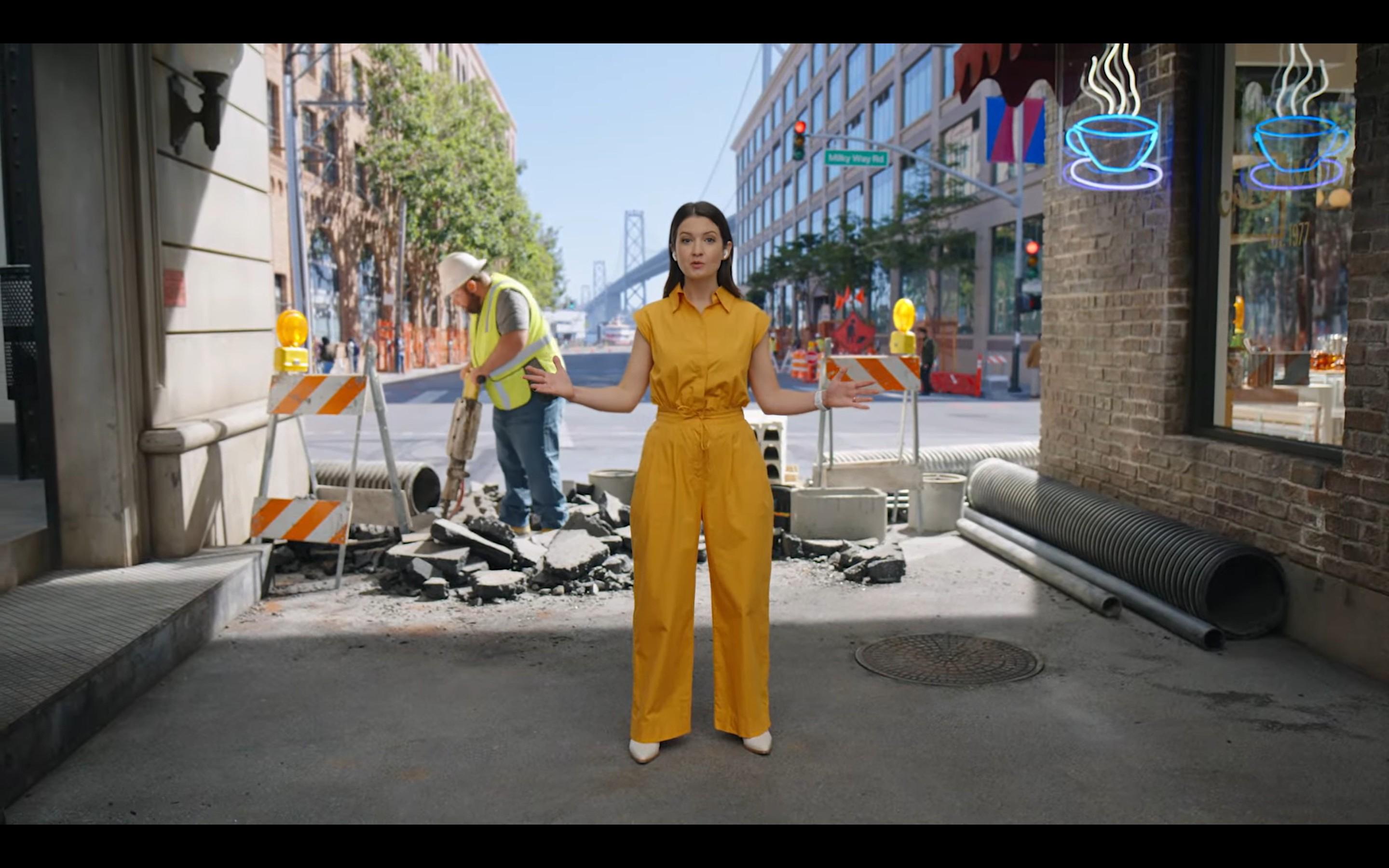 AirPods Pro 2號稱可以智慧切換通透、降噪模式。(圖/翻攝Apple Event)
