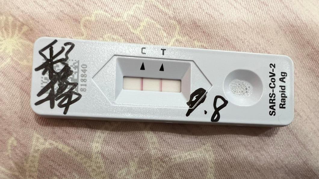 王彩樺確診。（圖／翻攝自王彩樺臉書）