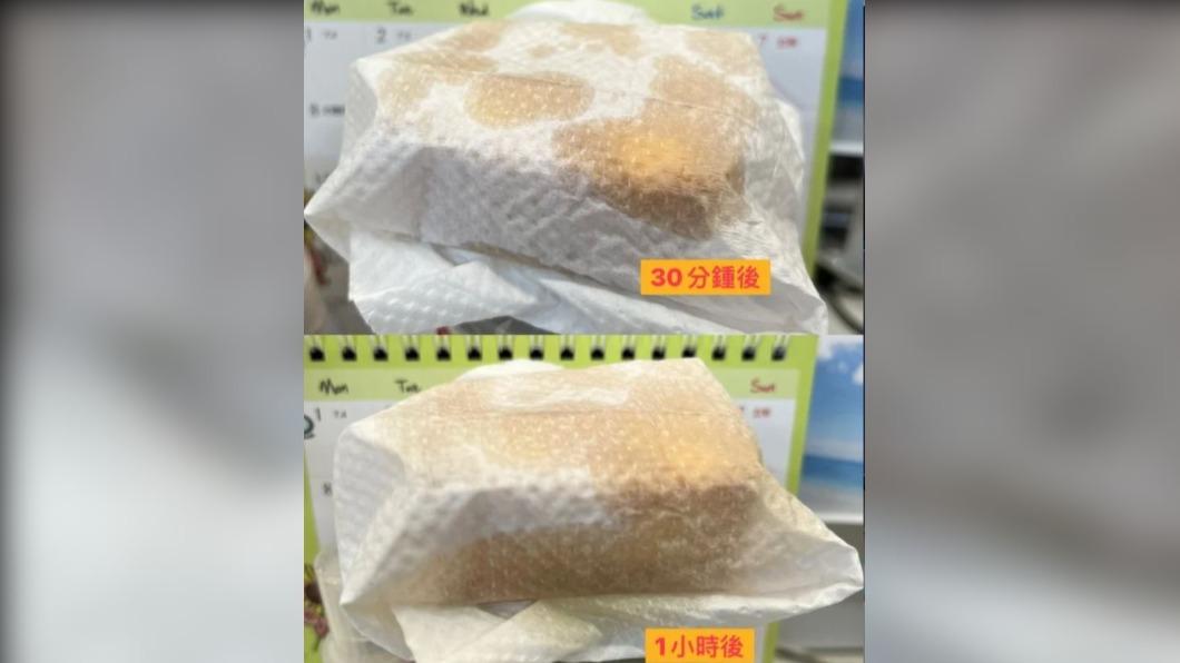 鳳梨酥放1小時..紙巾竟變半透明 網抖慘:美味的代價