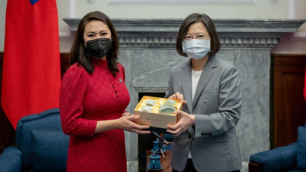 美議員訪台!蔡英文:台灣不會屈服於脅迫之下