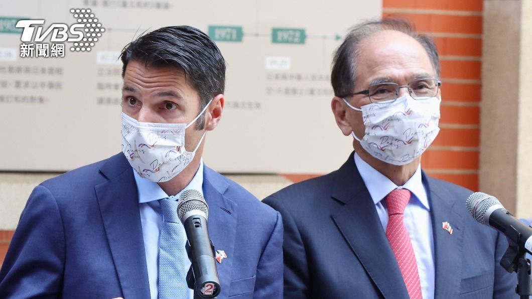 法參議員貝勒發會面游錫堃 強調台在印太扮不可或缺角色