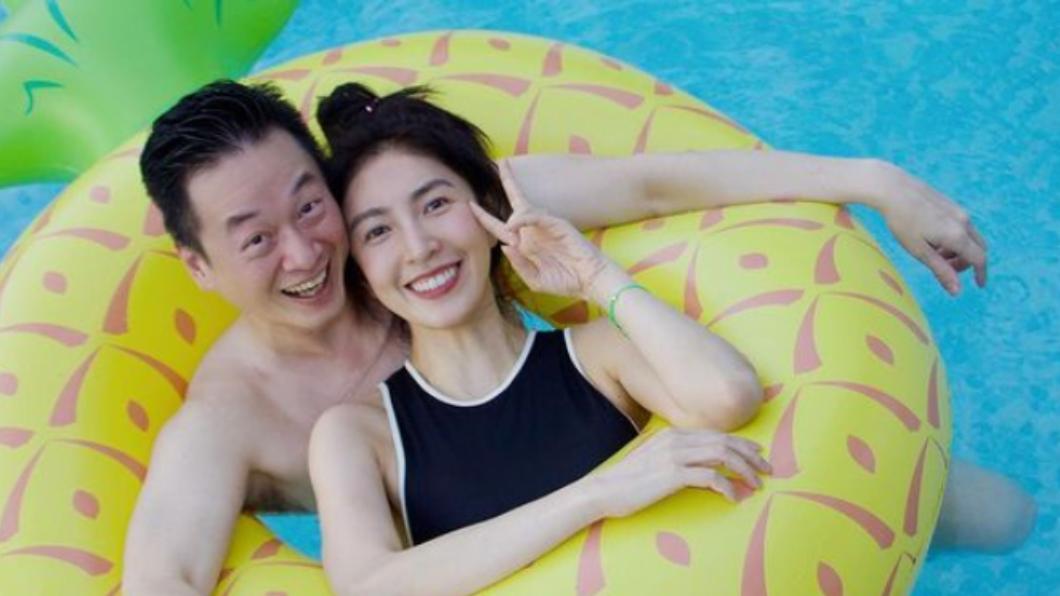 楊謹華於2018年與交往2年多的美籍台裔商人Ben低調註冊結婚。(圖/翻攝自楊謹華IG)