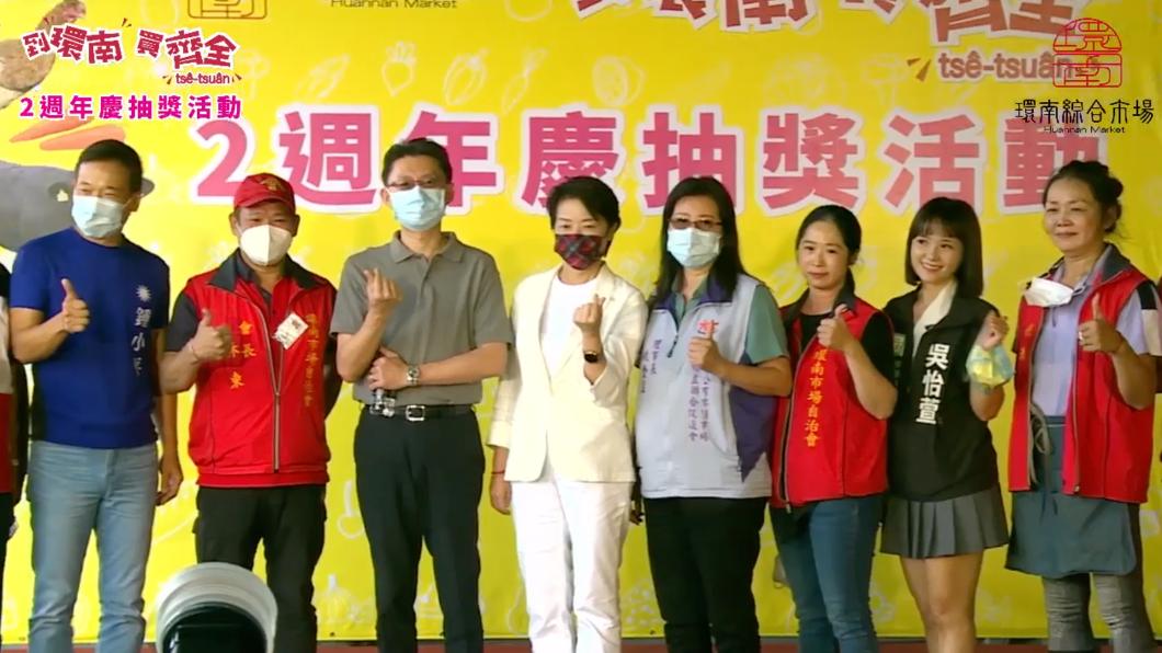 行政不中立?議員批黃珊珊跑環南市場違規 會長狠酸這句