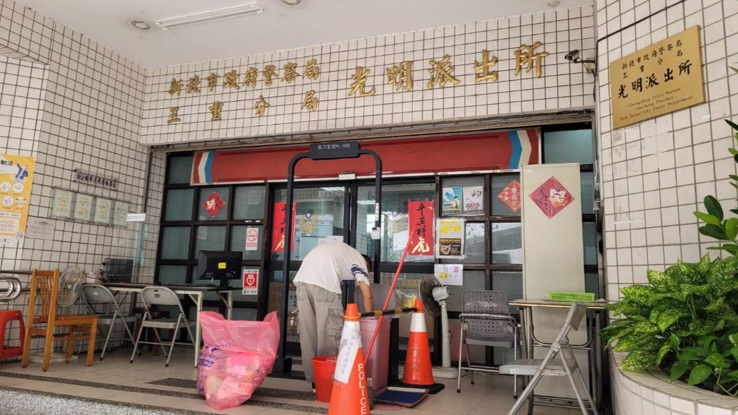 三重分局光明派出所外觀。（圖／民眾提供）