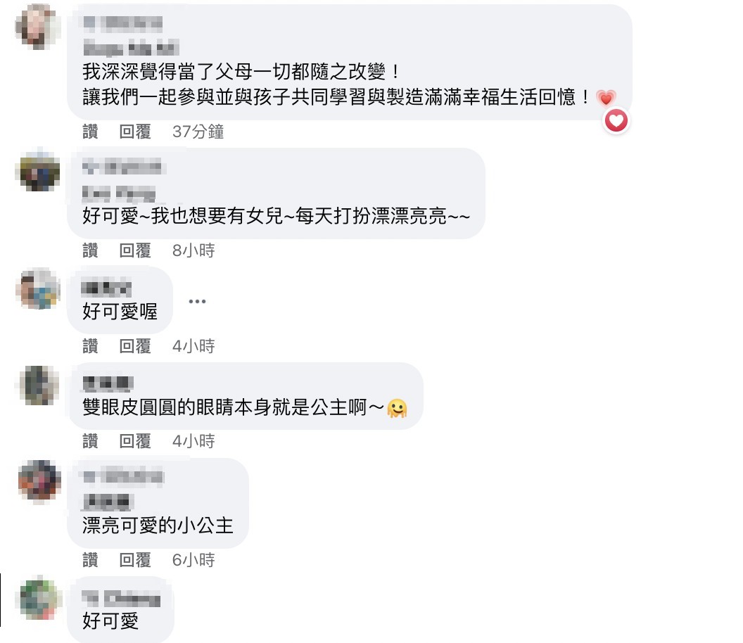 網友大讚典典是漂亮可愛的公主。（圖／翻攝自趙小僑 臉書）
