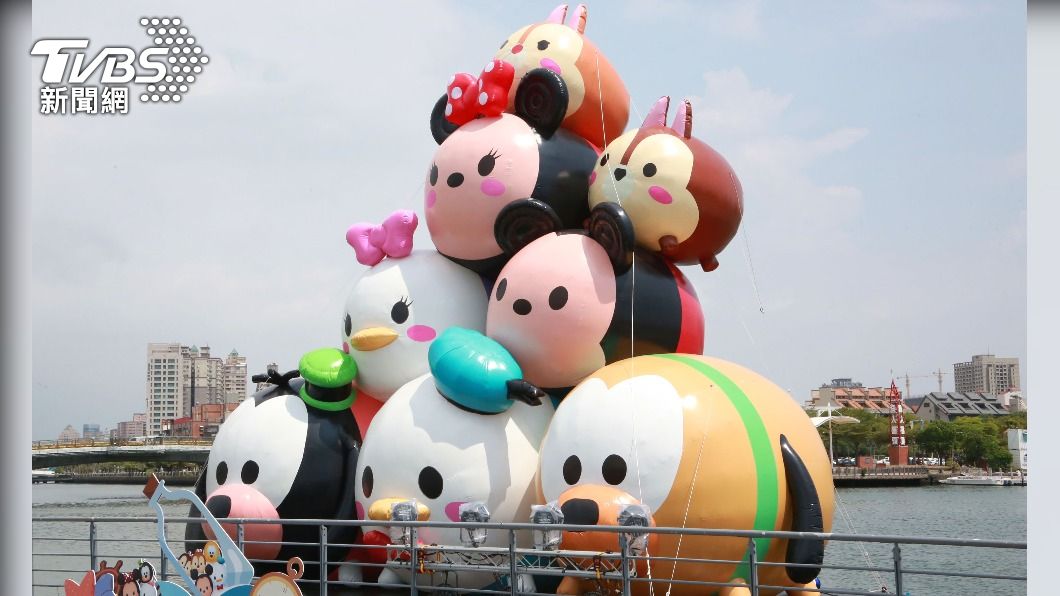 中秋連假首日「米奇」登安平碼頭 台南湧入2萬多人