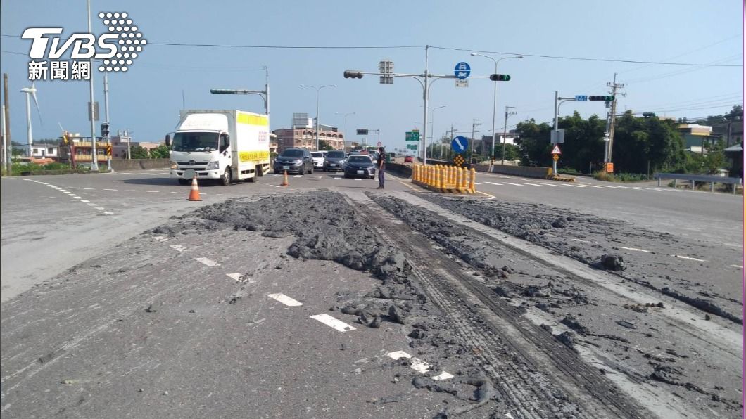 竹南西濱滲漏大量土石 警追禍首送法辦