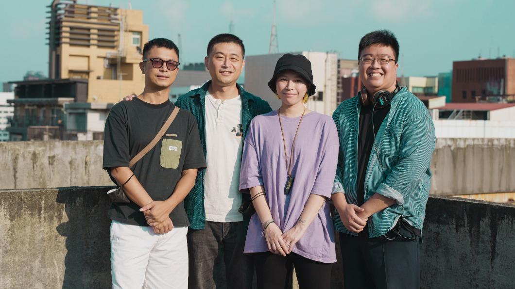 左起導演高炳權、總導演連奕琦、導演黃婕妤、導演吳宗叡。（圖／百聿數碼提供）