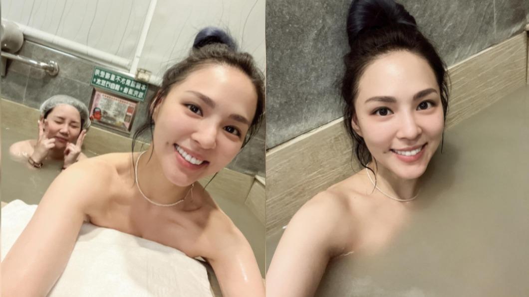 中秋福利來了!熊熊裸身泡湯 「側球現形」嬌嗔:自備柚子