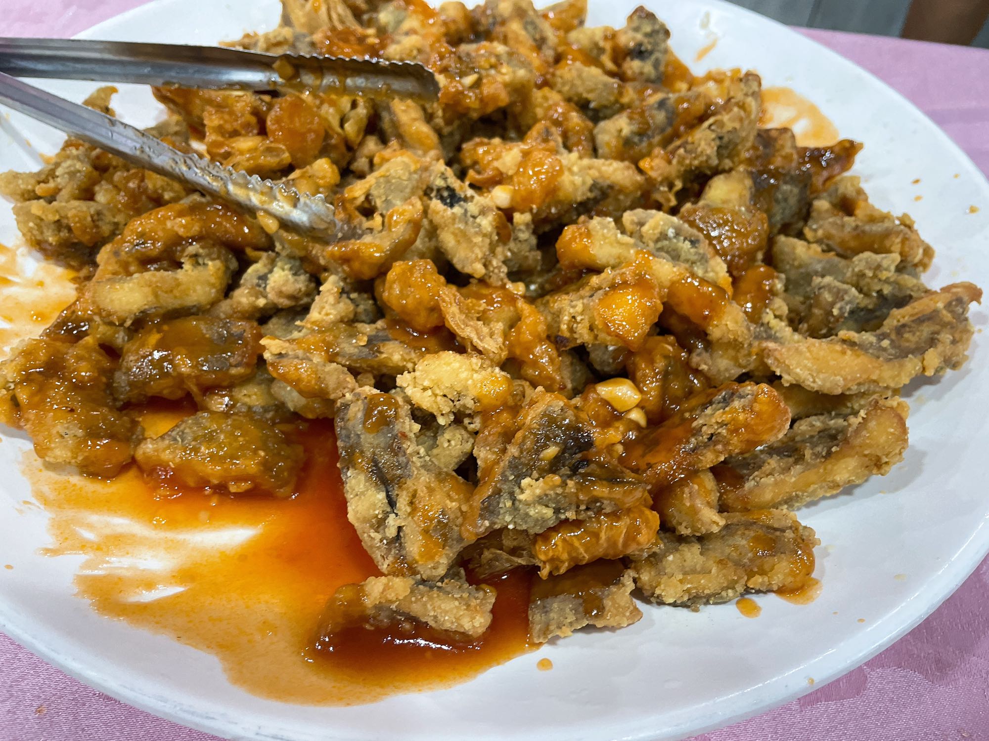 原PO表示糖醋魚十分美味。（圖／翻攝自Dcard）