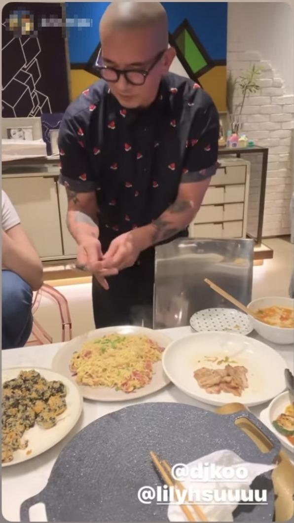 具俊曄行為舉止相當貼心。（圖／翻攝自Lily IG）