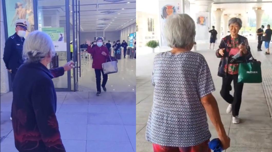 104歲媽車站接人!77歲女兒「一路小跑步」網看哭:好羨慕