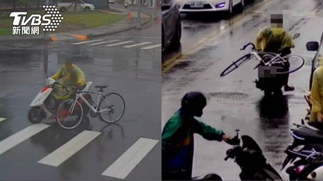 不怕犁田？高雄竊賊雨天花式偷車　「1牽2」路人傻眼