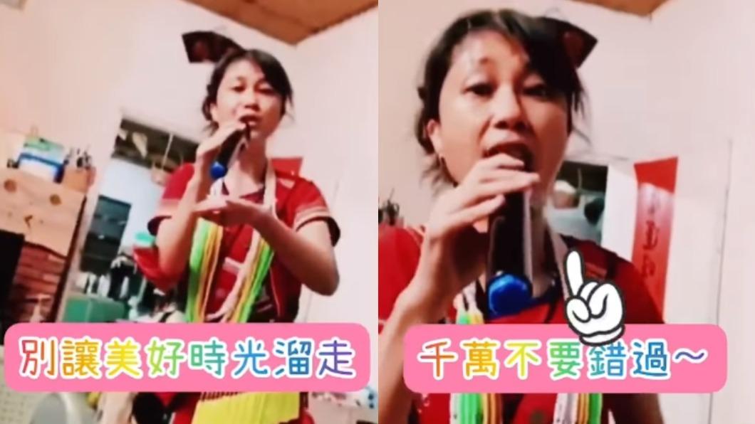 Kolas中秋節展現歌喉。(圖/翻攝自Kolas Yotaka臉書)