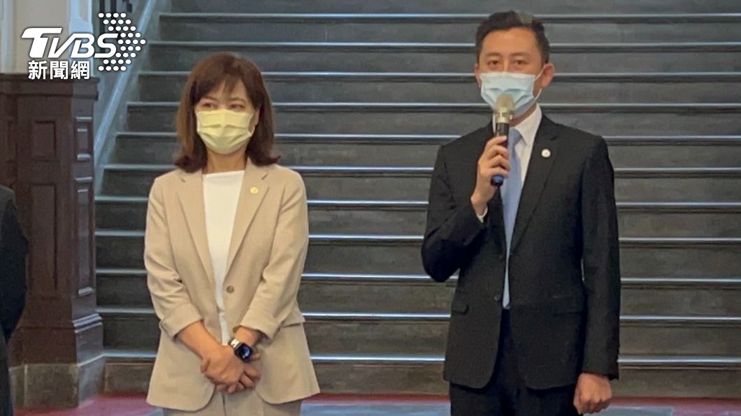 前新竹市長林智堅傳出月底前起將為前副市長、民進黨新竹市長參選人沈慧虹合作站台。（圖／TVBS）