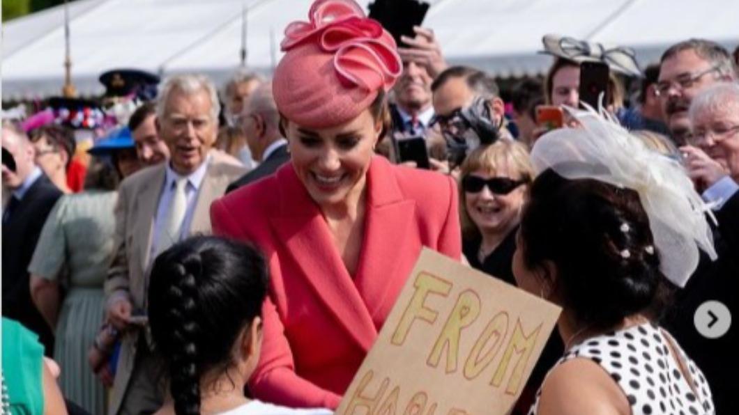 違反王室規矩,低調支持女權。(圖/翻攝自@ princeandprincessofwales IG)