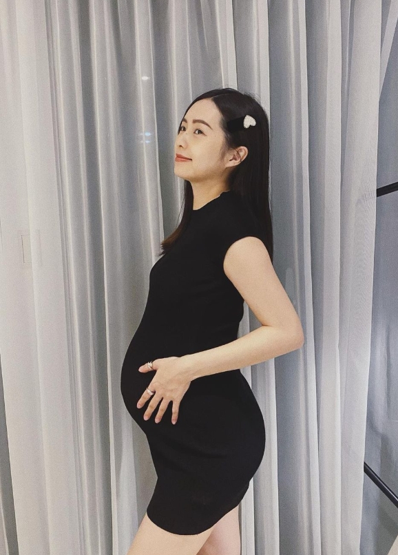 簡廷芮今年5月宣布懷下二寶。(圖/翻攝自簡廷芮 IG)