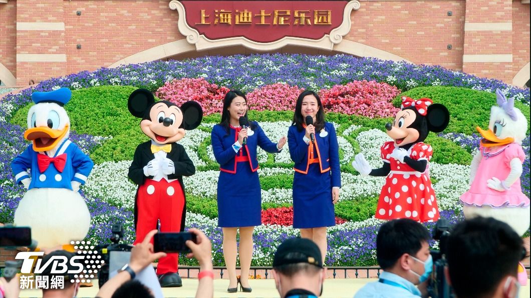 受到清零政策影響,上海迪士尼樂園一度關閉長達3個月時間。(圖/達志影像美聯社)