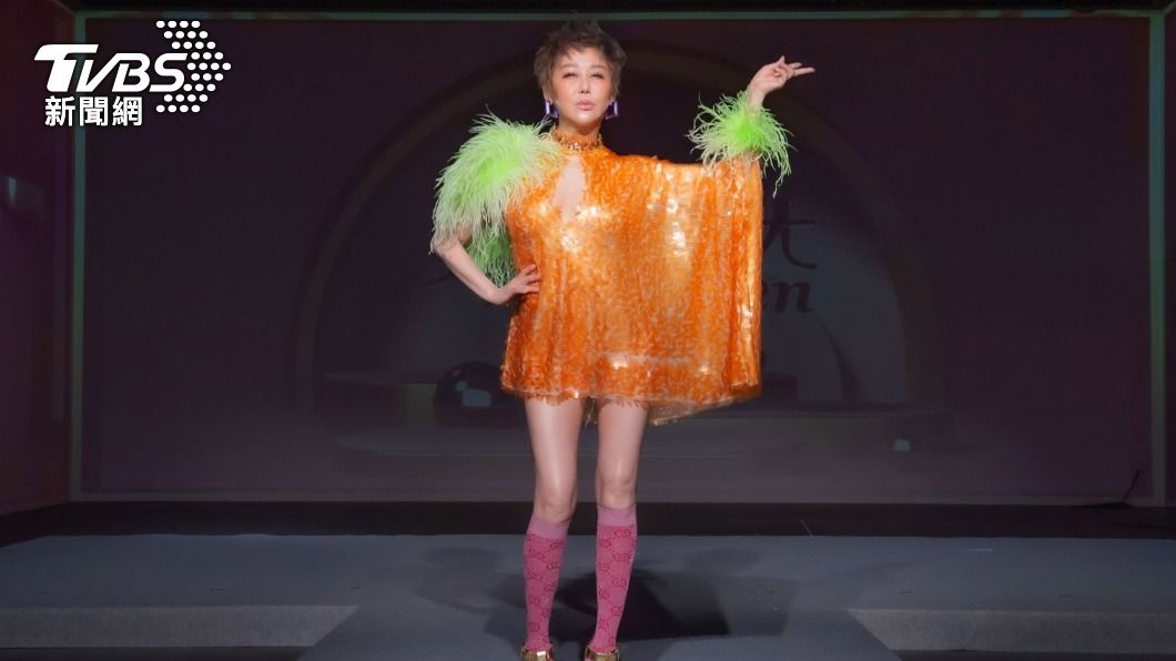 藍心湄擁有強大的女王氣場。(圖/TVBS)